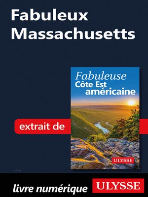 cover image of Fabuleux Massachusetts